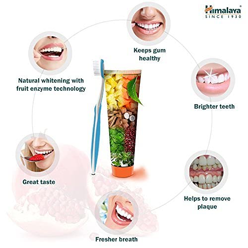 Himalaya Botanique Complete Care Whitening Toothpaste, Simply Mint, for a Clean Mouth, Whiter Teeth and Fresh Breath, 5.29 oz