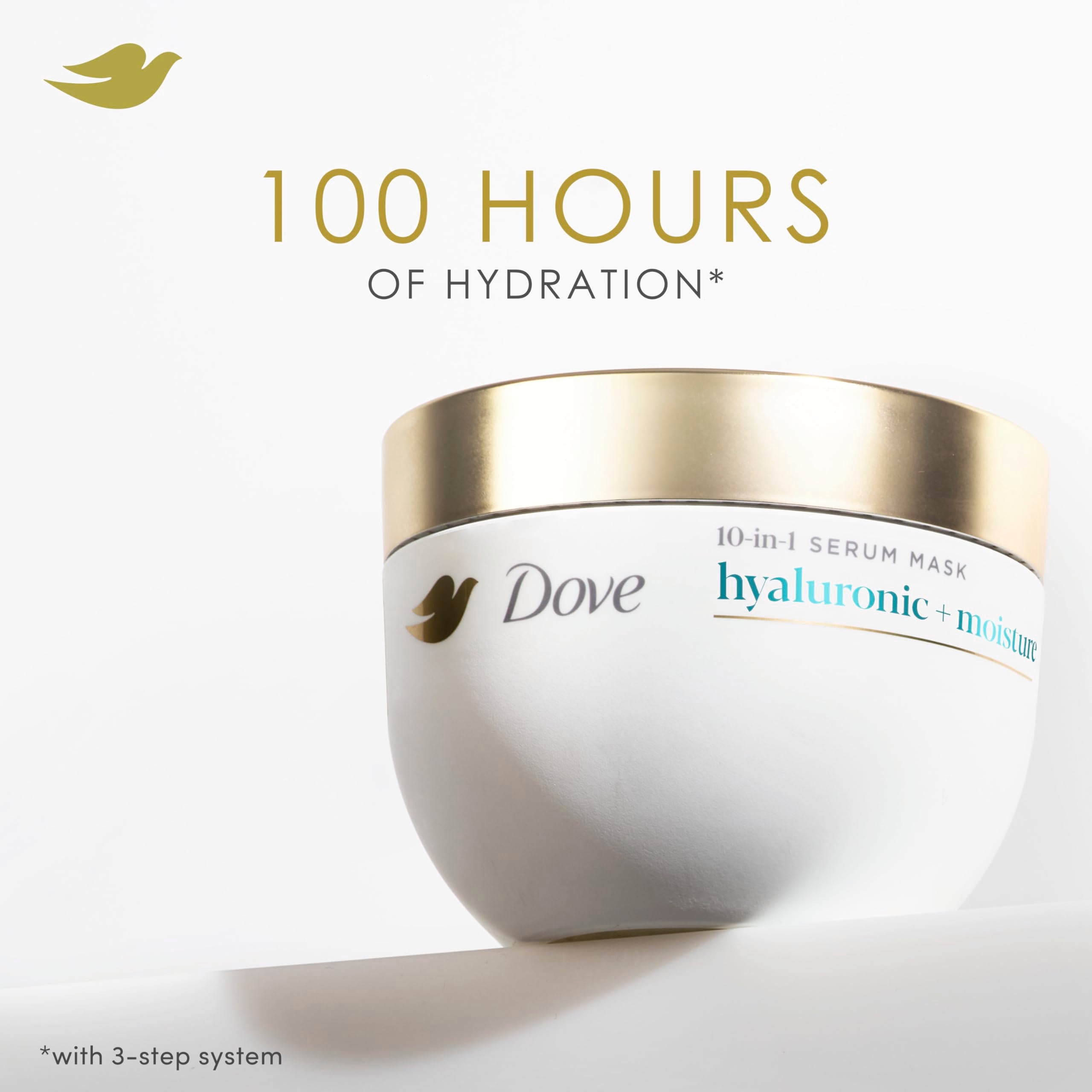 Dove Hair Intensive Repair 10in1 Serum Mask for Damaged Hair with Bio-Protein Care Technology and Amino Serum 9.2 fl oz